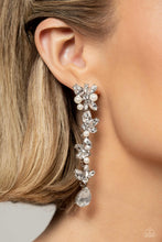 Load image into Gallery viewer, LIGHT at the Opera - White Earrings