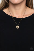 Load image into Gallery viewer, Romantic Retreat - Brass Necklace