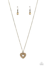 Load image into Gallery viewer, Romantic Retreat - Brass Necklace