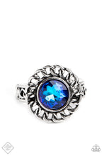 Load image into Gallery viewer, Round Table Runway - Blue Ring