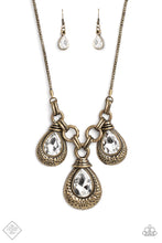 Load image into Gallery viewer, Built Beacon - Brass Necklace