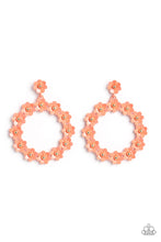 Load image into Gallery viewer, Daisy Meadows - Orange Post Earrings