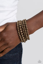 Load image into Gallery viewer, Sonoran Stripes - Brass Set of Bracelets