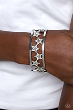 Load image into Gallery viewer, Starry Suffragette - White Bracelet