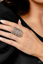 Load image into Gallery viewer, Rippling Rarity - White Ring