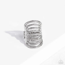 Load image into Gallery viewer, Rippling Rarity - White Ring