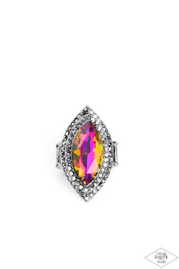 Jaw-Dropping Dazzle - Multicolor Ring