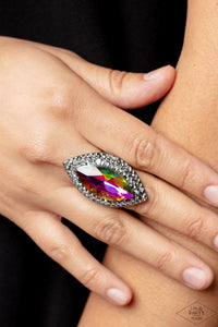 Jaw-Dropping Dazzle - Multicolor Ring