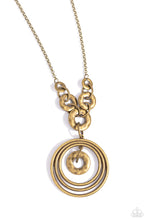 Load image into Gallery viewer, High HOOPS - Brass Necklace