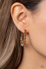 Load image into Gallery viewer, The Way You Make Me WHEEL - Gold Hoop Earrings