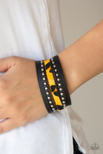 Load image into Gallery viewer, Born To Be WILDCAT - Yellow Bracelet