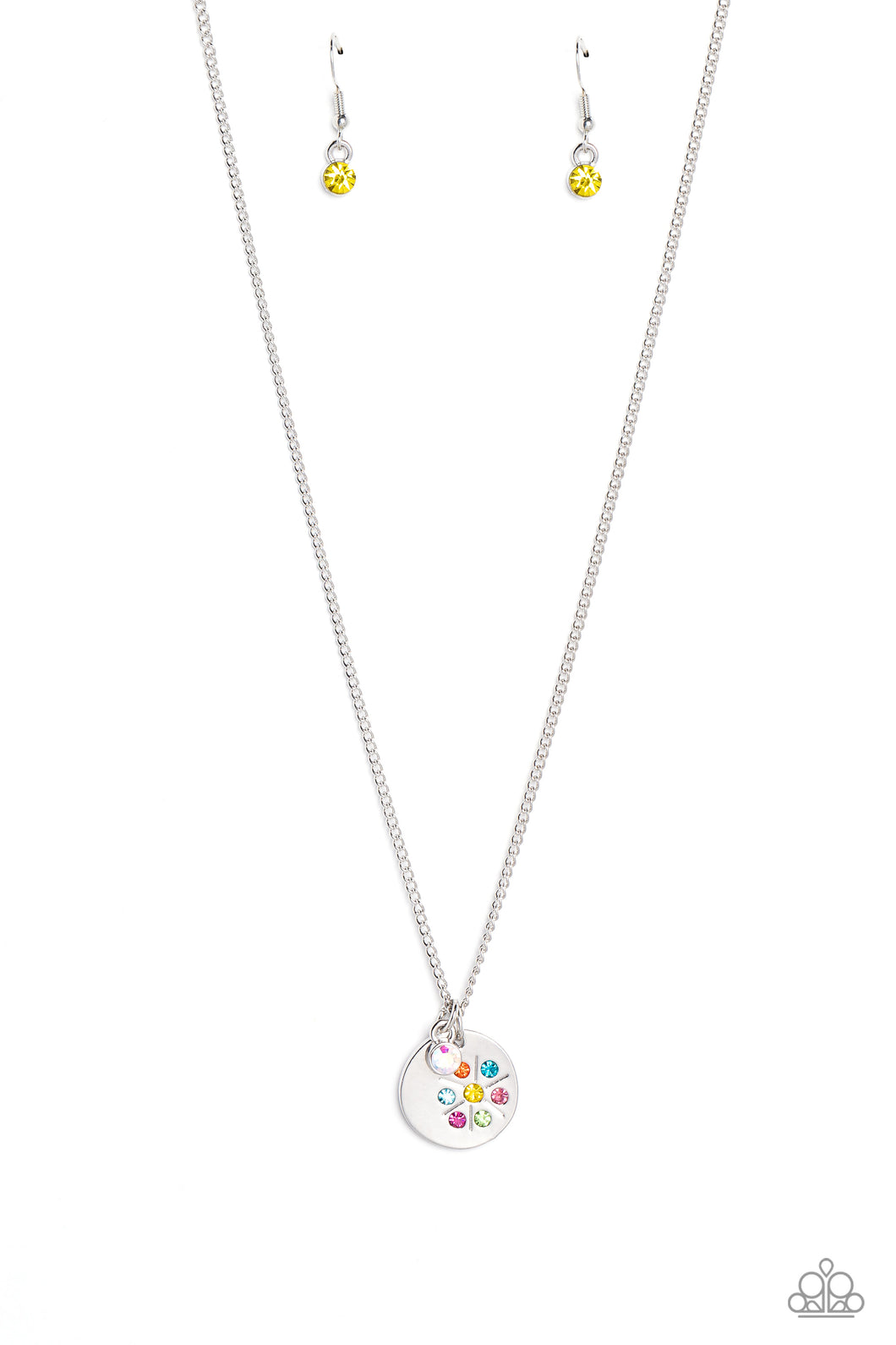 Dandelion Delight - Multicolor Necklace