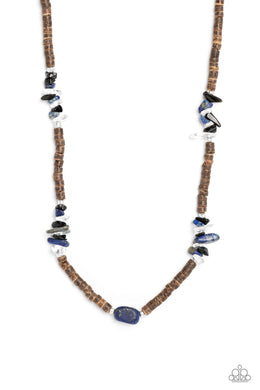 Stony Survivor - Blue Necklace