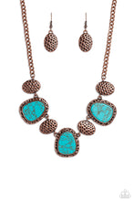 Load image into Gallery viewer, Badlands Border - Copper Necklace