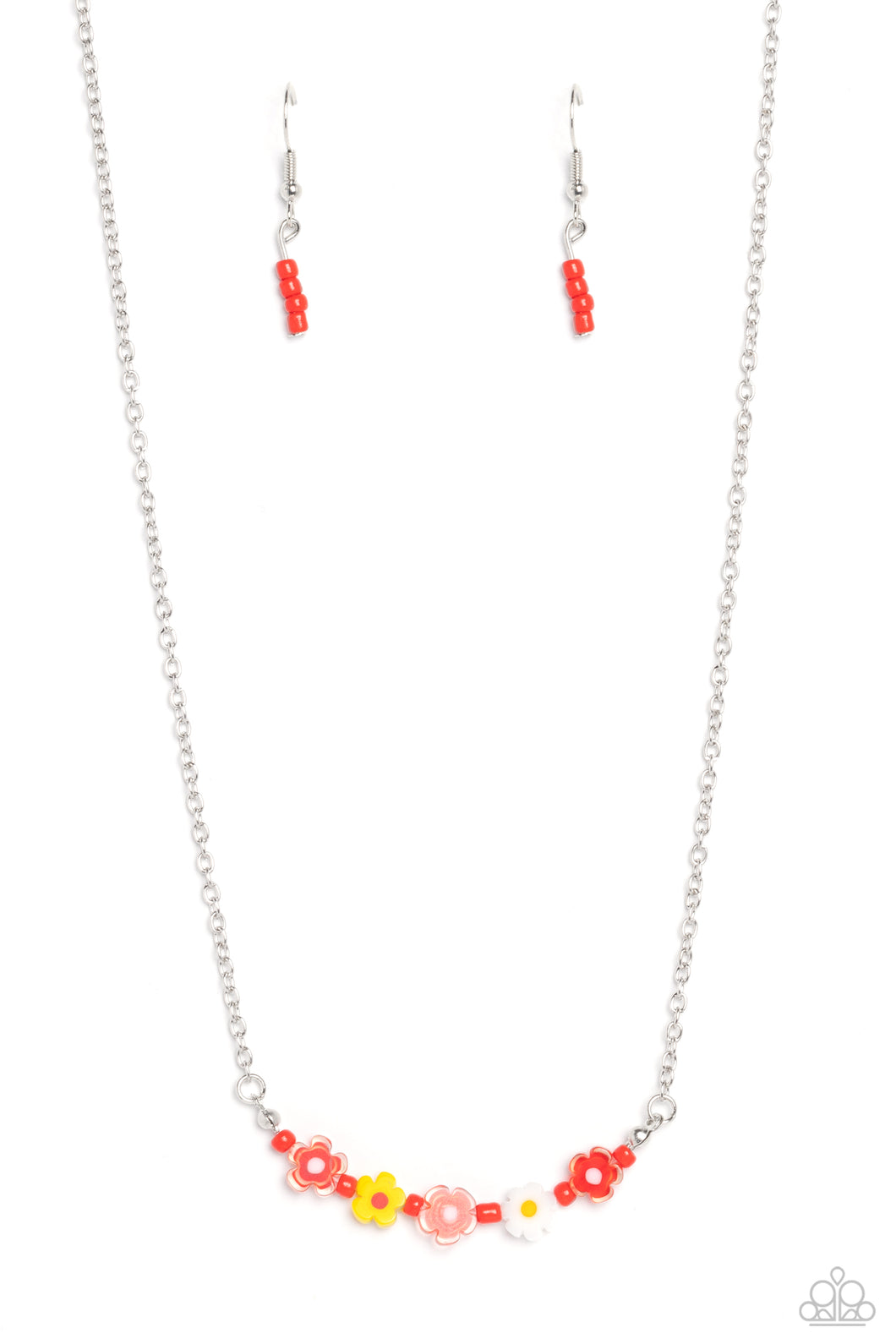 BOUQUET We Go - Red Necklace