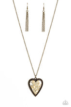Load image into Gallery viewer, Stony Summer - Brass Necklace