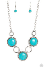 Load image into Gallery viewer, Saharan Scope - Blue Necklace