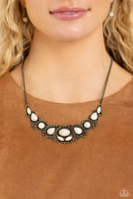Load image into Gallery viewer, EYE Wish I May... - Brass Necklace