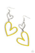 Load image into Gallery viewer, Pristine Pizzazz - Yellow Earrings