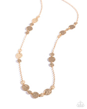 Load image into Gallery viewer, Elongated Elegance - Gold Necklace