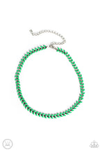 Load image into Gallery viewer, Grecian Grace - Green Choker Necklace