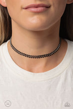 Load image into Gallery viewer, Grecian Grace - Black Choker Necklace