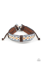 Load image into Gallery viewer, Desert Pioneer - Brown Sliding Knot Bracelet