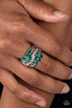 Load image into Gallery viewer, Luminously Leafy - Green Ring