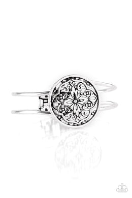 Mandala Majesty - Silver Bracelet