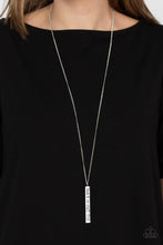 Load image into Gallery viewer, Matt 7:7 - Silver Necklace