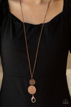 Load image into Gallery viewer, Shoulder To Shoulder - Copper Lanyard