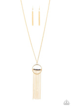 Load image into Gallery viewer, Terra Tassel - Gold Necklace