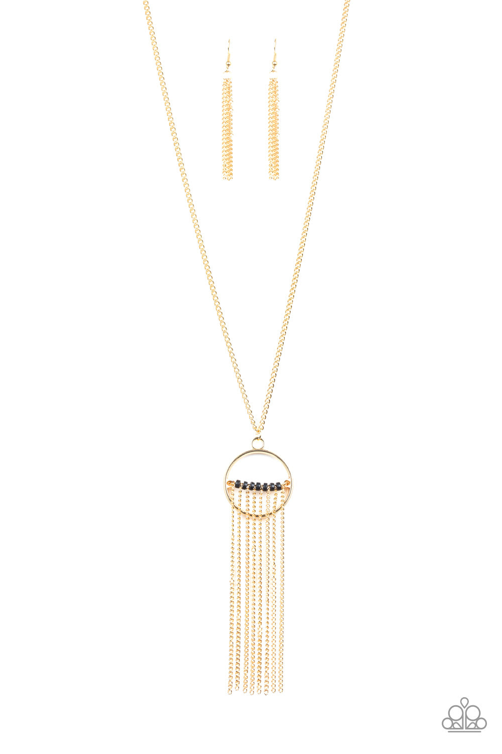 Terra Tassel - Gold Necklace