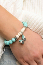 Load image into Gallery viewer, Bold Butterfly - Blue Bracelet