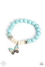 Load image into Gallery viewer, Bold Butterfly - Blue Bracelet