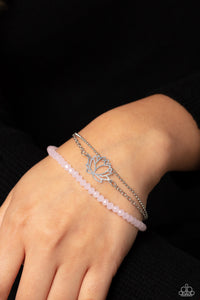 A LOTUS Like This - Pink Bracelet
