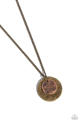 Gilded Guide - Brass Necklace