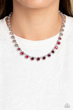 Load image into Gallery viewer, Kaleidoscope Charm - Purple Necklace