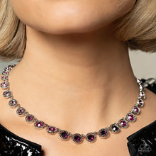 Load image into Gallery viewer, Kaleidoscope Charm - Purple Necklace