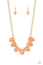Load image into Gallery viewer, FLIRTY Dancing - Orange Necklace