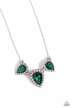 Load image into Gallery viewer, Majestic Met Ball - Green Necklace