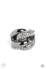 Load image into Gallery viewer, Alluring Ace - Black Gunmetal Ring