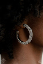 Load image into Gallery viewer, Dazzling Dynamo - Black Gunmetal Earrings