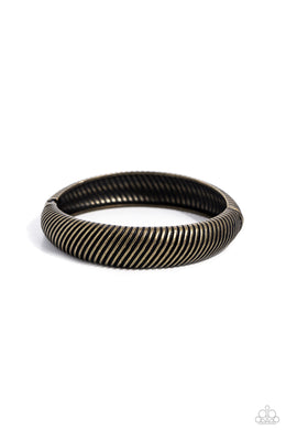 Jailhouse Jive - Brass Bracelet