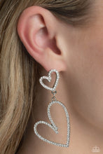 Load image into Gallery viewer, Doting Duo - White Post Earrings