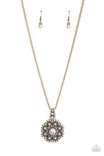 Load image into Gallery viewer, Bewitching Brilliance - Brass Necklace