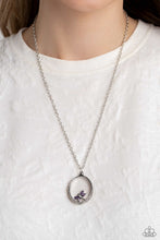 Load image into Gallery viewer, Dynamic Dragonfly - Purple Necklace