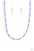 Load image into Gallery viewer, Beaded Blitz - Blue Necklace