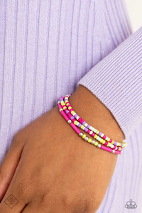 Shoreline Sketch - Pink Bracelets