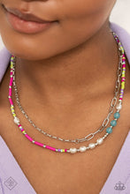 Load image into Gallery viewer, Coastal Composition - Pink Necklace